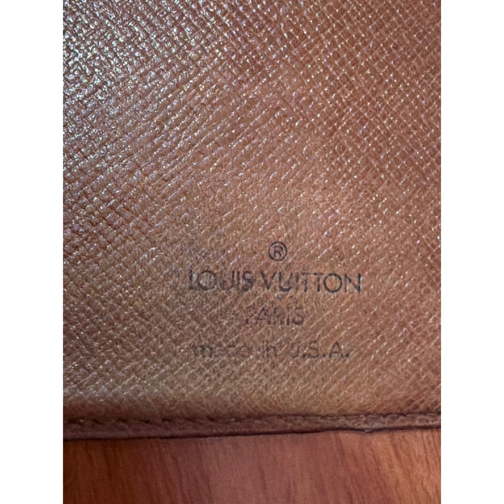 Louis Vuitton French Purse Wallet Womens Brown Monogram Canvas Vintage Small - Picture 7 of 11